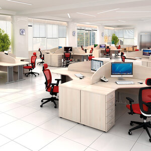 CROSS Office desks - acacia